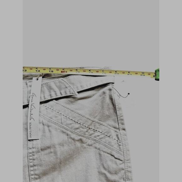 Bermuda Shorts 18 Woman's Vanilla New With Tags Gloria Vanderbilt Khaki Unltd. - Picture 7 of 11